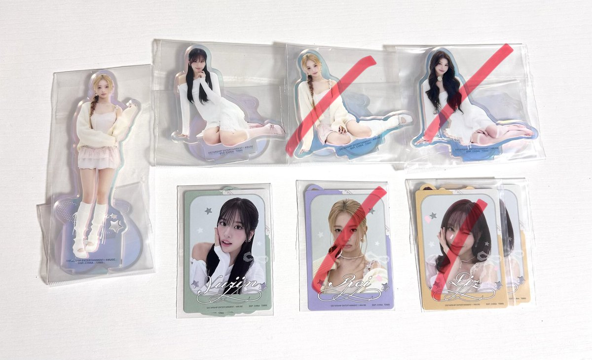 gcuexll's tweet photo. IVE 一番くじ 交換

譲┊︎画像
求┊︎同異種ガウル
      (アクスタのみ同種の交換)

郵送のみ

お気軽にお声がけ下さい.⋆⟡ https://t.co/H8QyZfcJfh