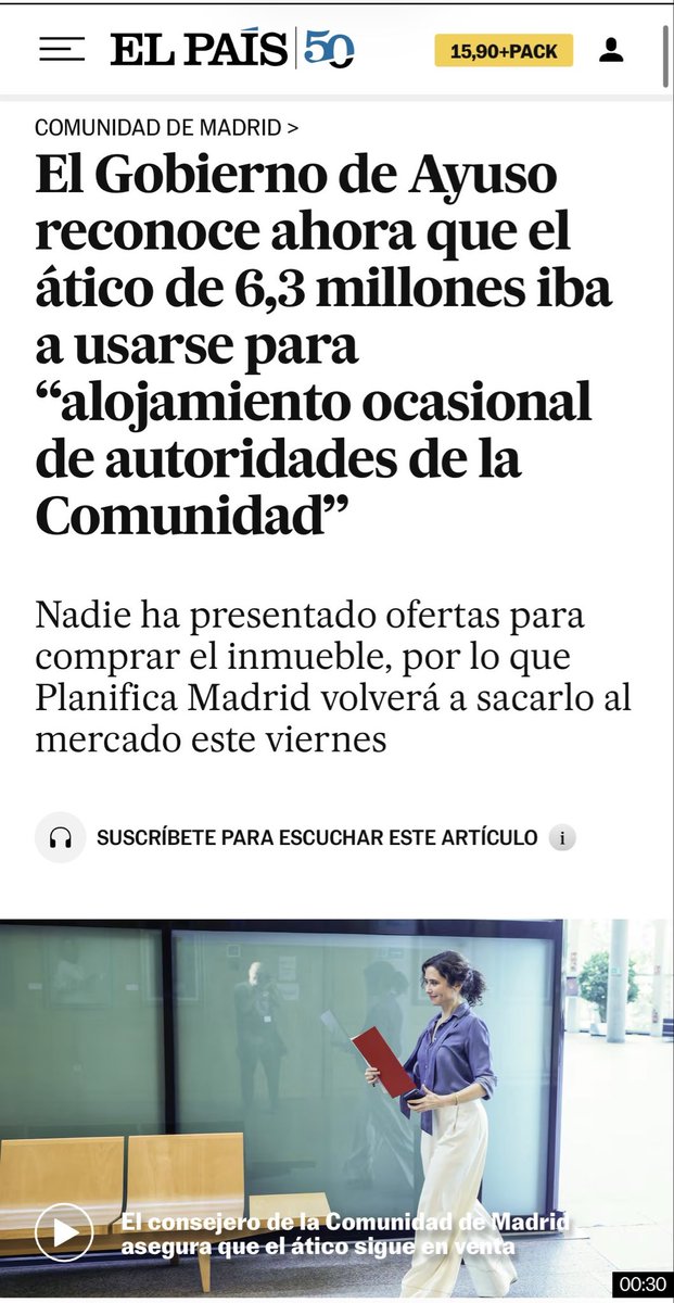 SUENKGIFT's tweet photo. No habéis sido inteligentes, habéis creado espectáculo y no ha evitado el desahucio. Hubiera sido mejor si:

“Un Tribunal Supremo admite un desahucio en Madrid mientras se demuestra que la alcaldesa de esa ciudad pudo comprar un ático con dinero público.”

SueN💋 https://t.co/aS9UeqbKq3