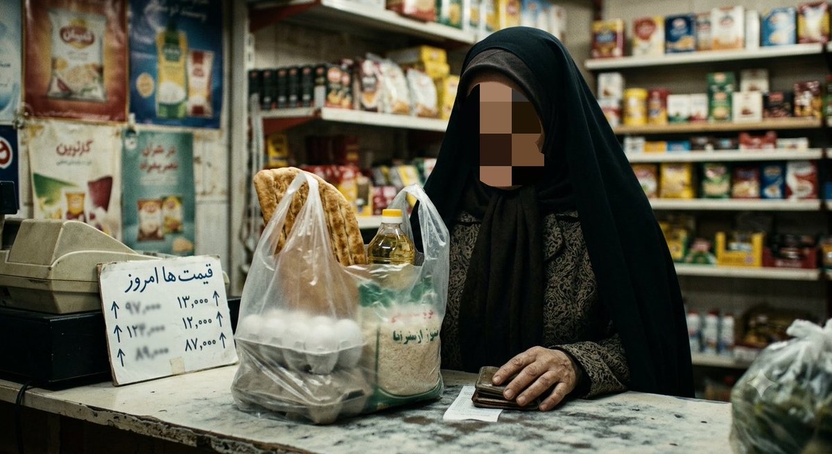 omidaacz's tweet photo. وقتی قیمت‌ها هر روز بالا می‌رن و قدرت خرید پایین‌تر میاد، شعارهای بزرگ دیگه جواب سفره مردم رو نمی‌ده.
هزینه این همه تنش آخرش روی دوش کی می‌افته؟

#گرونی #فقر https://t.co/6hex0SdLSD