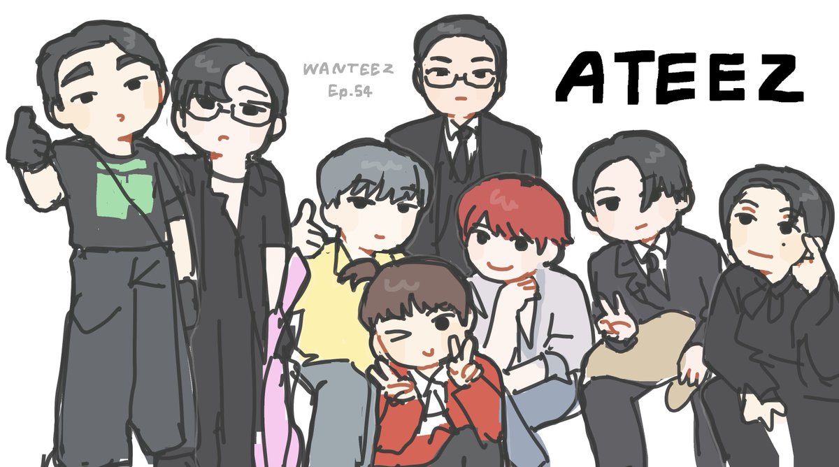 Chiibyd6's tweet photo. #ATEEZfanart https://t.co/eqKVrKKNHO