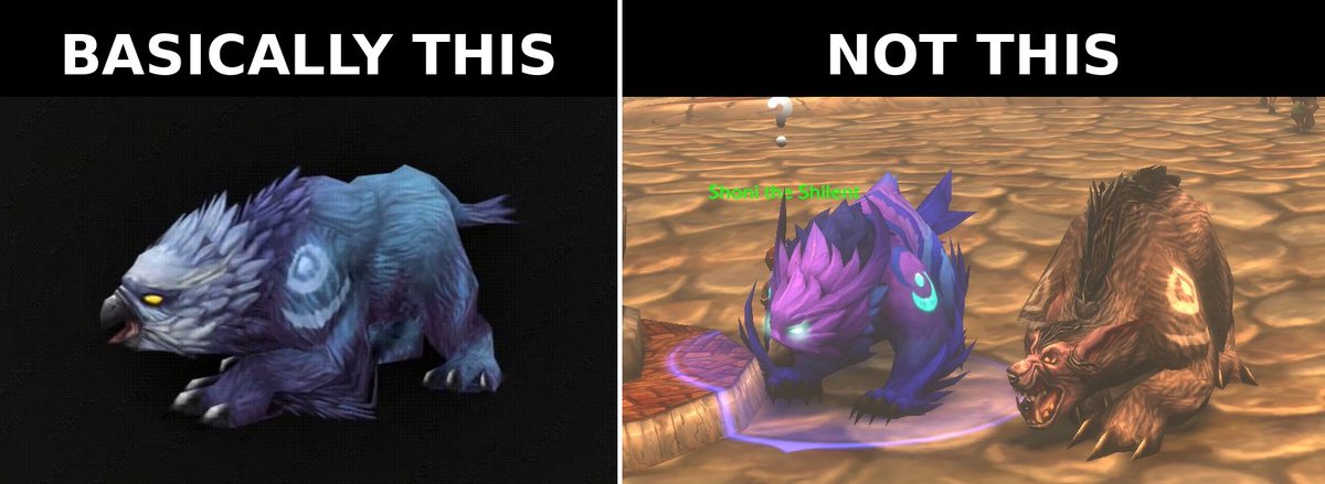 HalakorMT's tweet photo. @NuclearWinter69 @Marmstrongwow "Go play Classic" is just a lazy,  non-answer from people who apparently can't grasp that what many players wanted was an expanded Classic experience: grounded lore, new zones, dungeons, quests, graphics/art cohesion, and content that actually feels like it belongs in Vanilla. https://t.co/V7B7bCjjkJ