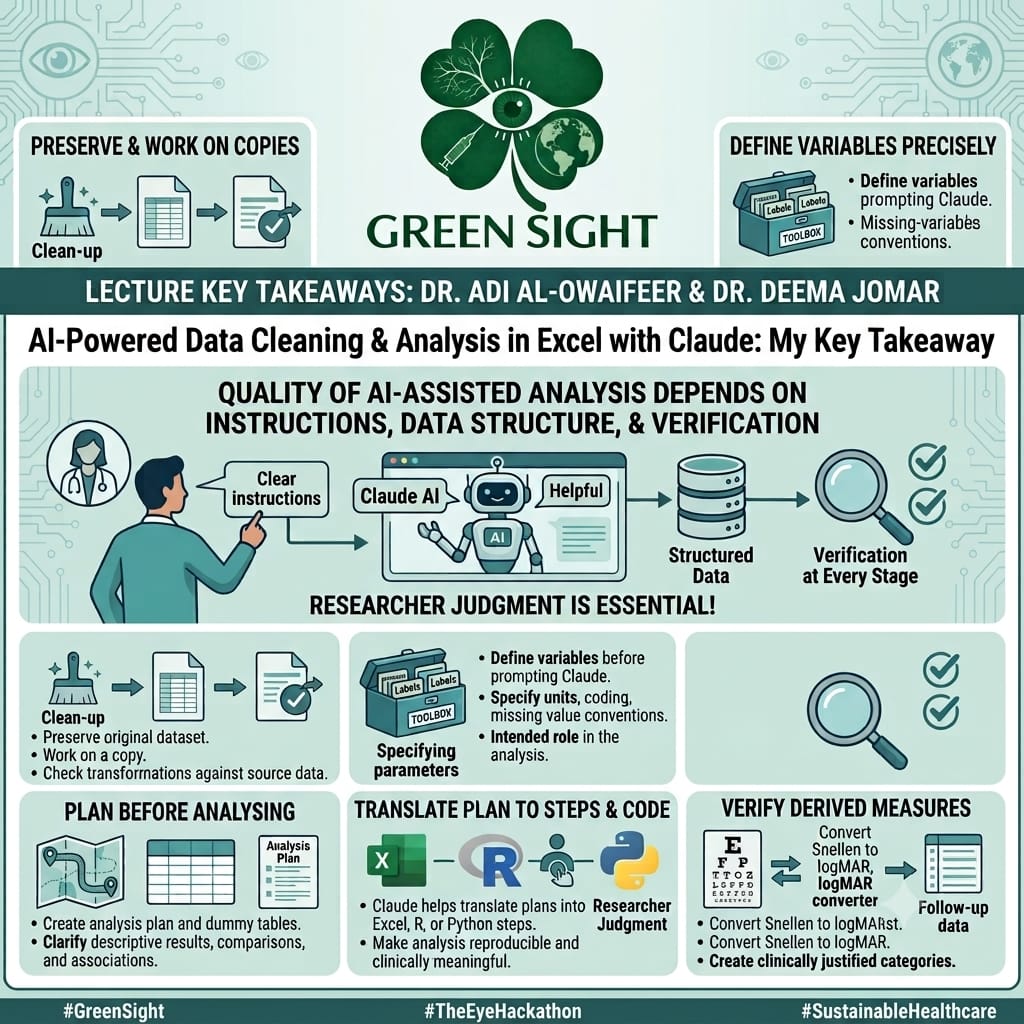 ahmousa7's tweet photo. #TheEyeHackathon
#GreenSight
#SustainableHealthCare https://t.co/1NrWdUJbkz
