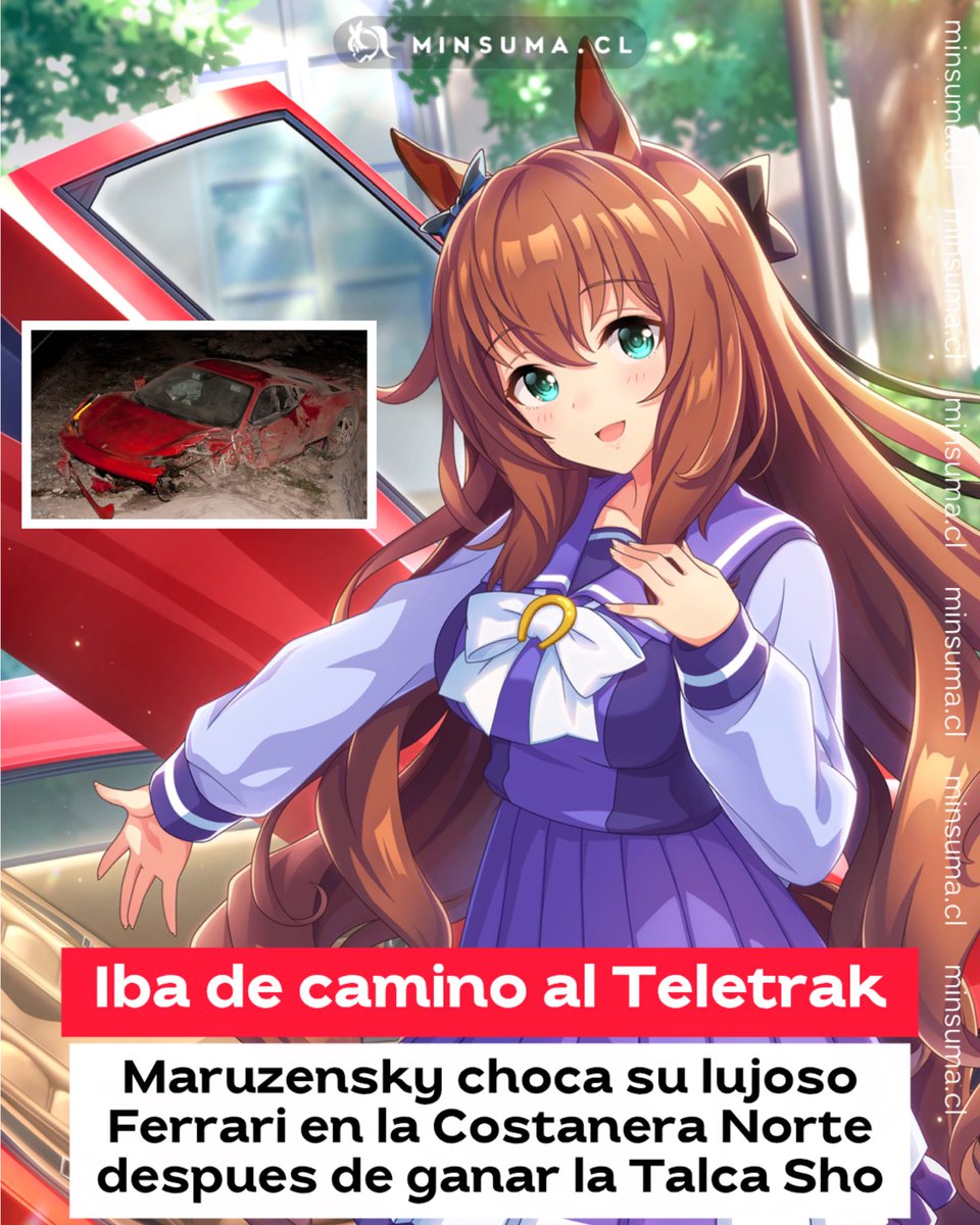 minsuma_cl's tweet photo. "hola hoy tuve un accidente de tránsito no fue culpa mía yo estoy bien Chiyo está bien y gracias por todo 👍" https://t.co/pttpFyI2GY