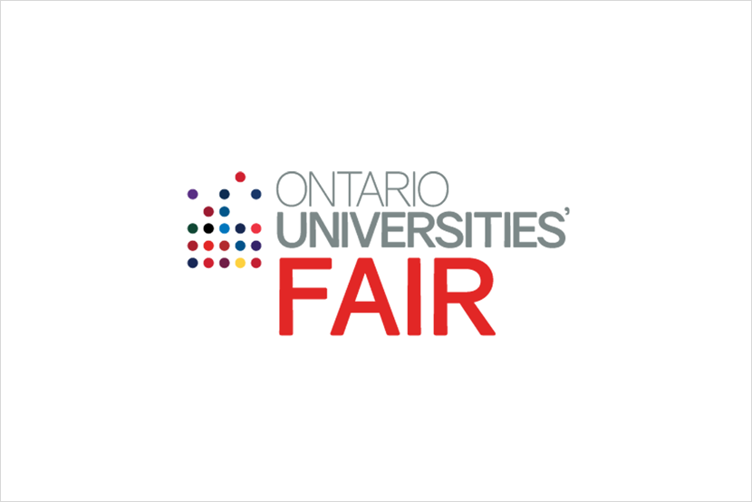 OntUniv's tweet photo. Thinking about university? This weekend from September 26 to 27, visit the Ontario Universities’ Fair to connect with all of Ontario’s universities & explore programs, campus life, admissions requirements & more. Learn more about Canada’s largest university fair: https://t.co/JCtltwNnlW #OUF2026 #ONpse