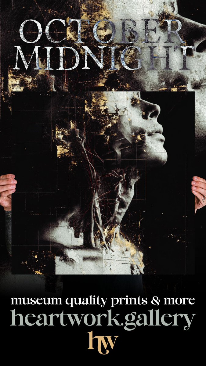 HRTWRKGallery's tweet photo. October Midnight "Only From Within" Giclee Print
https://t.co/DO2sWOmOy8 

October Midnight is a BC-based visual artist working with photography and digital collage. His dark, glitchy work explores beauty, pain, healing, and what lies beneath. https://t.co/QV4sngGcog