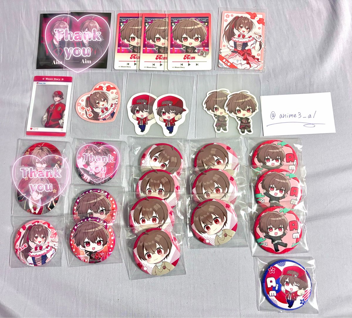 Anime3_a1's tweet photo. ぶーすとグッズ交換 買取

譲 : 画像(🩷💛❤️💙様) 

求 : 💜様（なんでも〇) or 定価

❀画像4枚目のみ(東京公演 特典 同種交換)
❀買取(送料＋定価)
❀郵送

FF外、検索からもお気軽にお声かけください！

#ぶーすとグッズ交換 
#ぶーすとグッズ買取 https://t.co/lN8HM1QsJY