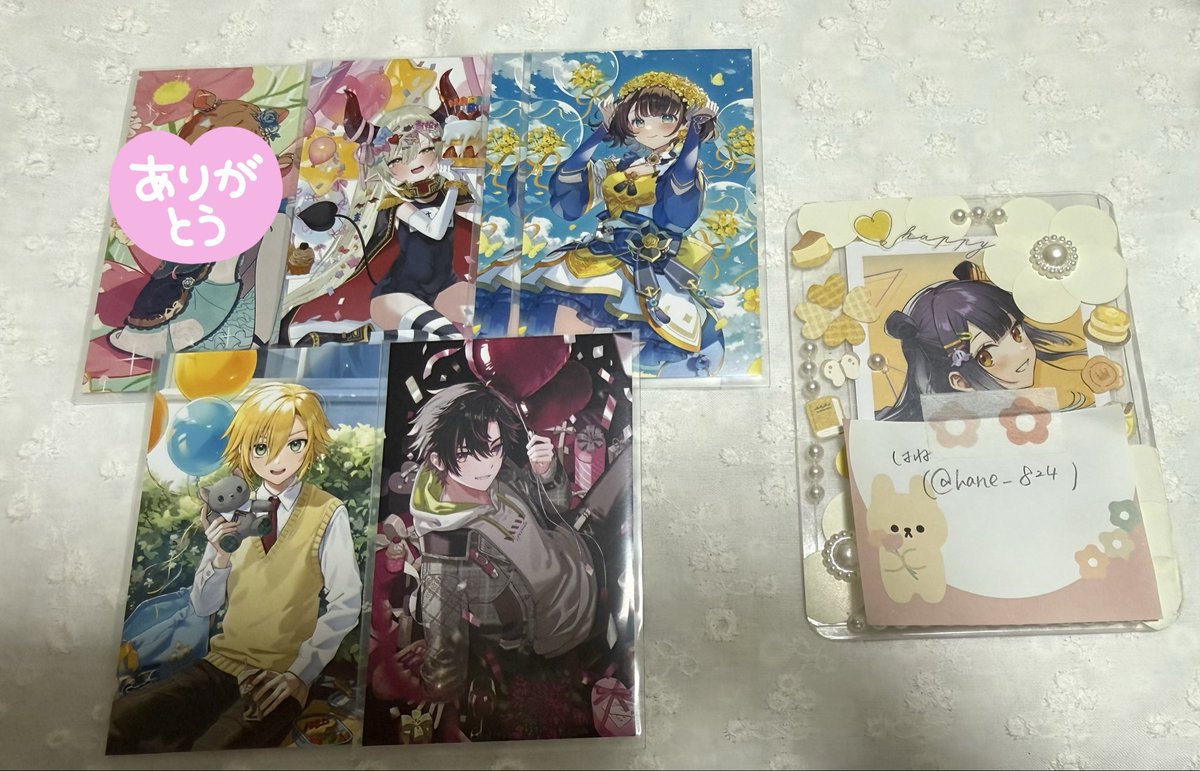 hane3_08's tweet photo. 【交換】にじさんじ ノスタルジア ランダム コレクションカード コレカ

譲…画像1 or〜定価+送料
求…画像2各1
上段のみ〜定価+送料で譲渡可能◎

譲上段含むお声掛け優先、求♡つきのもの含むお声掛けのみ
お返事にお時間いただく可能性がございます
郵送交換
お気軽にお声掛けください https://t.co/K6emCE4Nrr