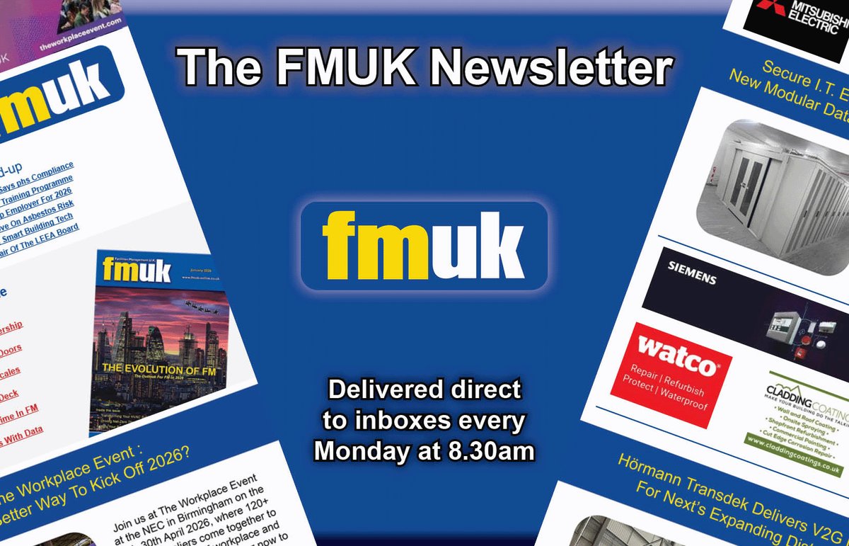 FMUKmagazine1's tweet photo. 🚨ICYMI🚨– The latest FMUK e-newsletter📆can be seen here: https://t.co/86MBbY80wr featuring #ServeFirst, @edfenergy, #Heliotec, #ECAT, @PTSG_LTD, & #TAITCommunications.
To receive the latest FMUK #news & #innovations to your inbox every Monday, sign up👉https://t.co/LnjRTVgWO4 https://t.co/vV8bb0vHZt