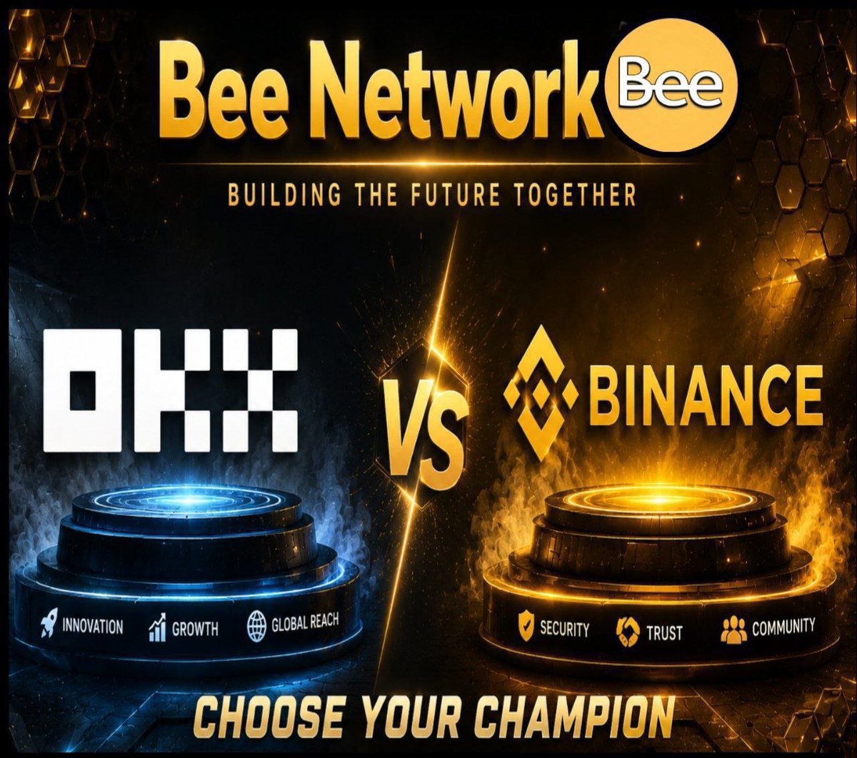 Sharkcommunityy's tweet photo. Good news for all Bee Network users: Bee Network will be listed on Binance or OKX.
#Okx #Binanc #Beenetwork https://t.co/YgbEyswIMA