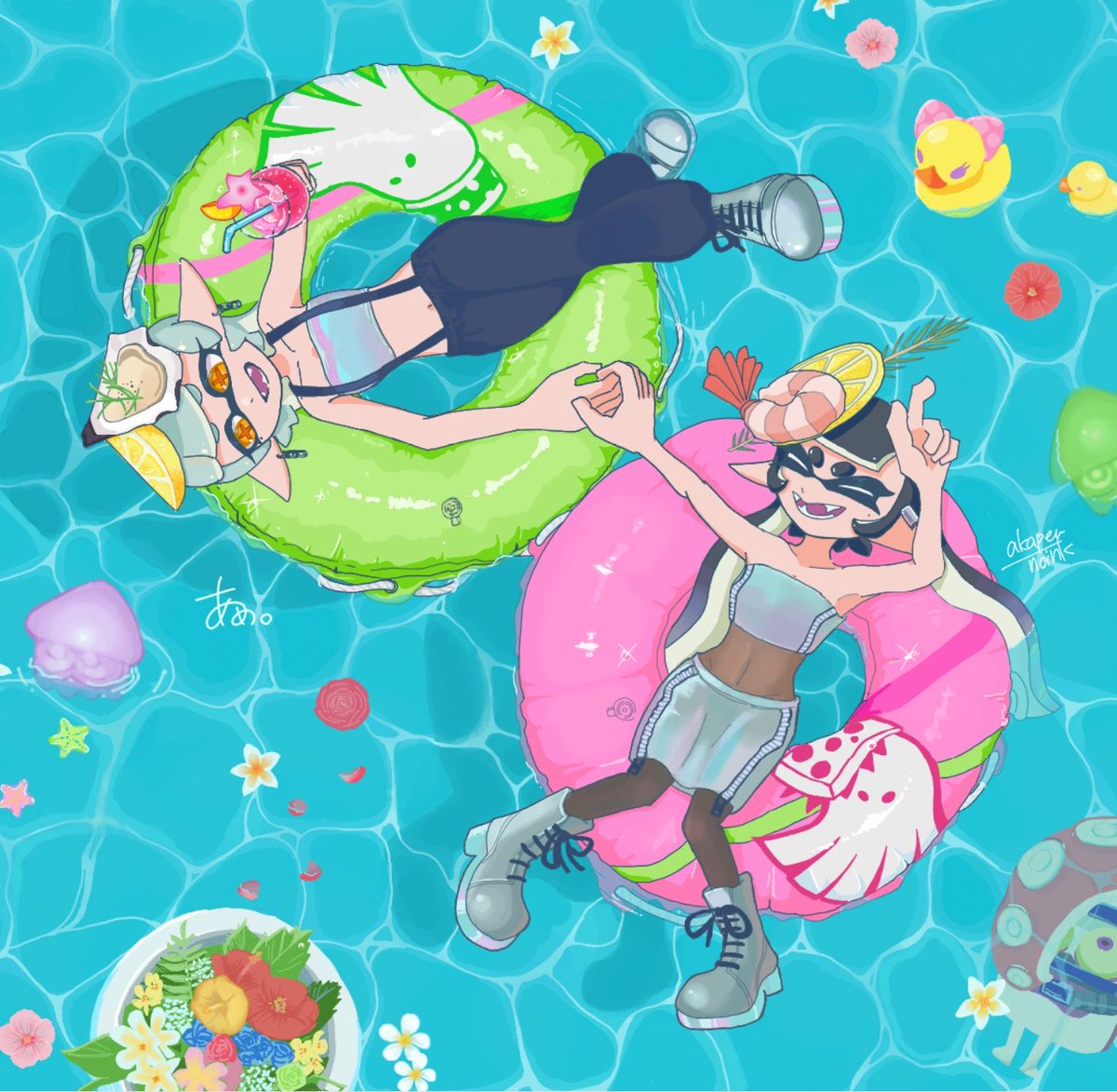 7c3se's tweet photo. 合作！
シオカラーズ https://t.co/0kKwxVwD3w