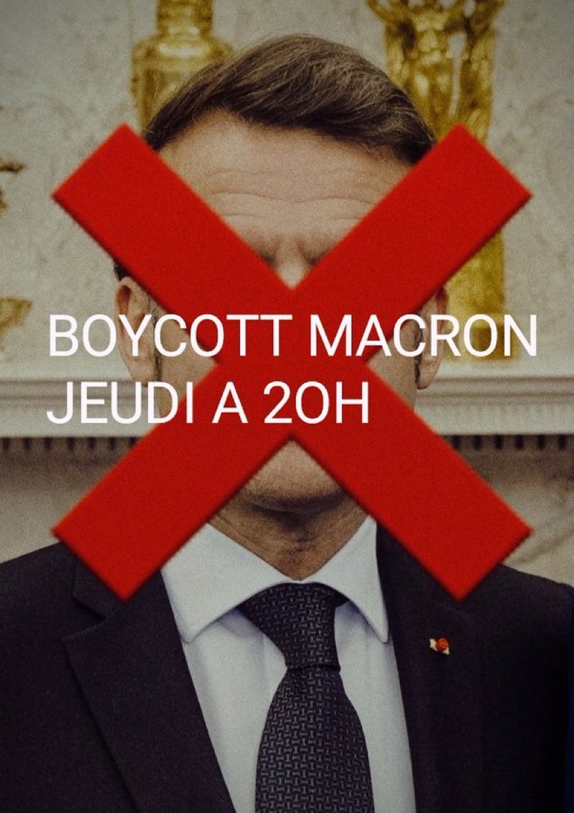 lolitazemorita's tweet photo. #BoycottMACRON https://t.co/11C82tsZ6V