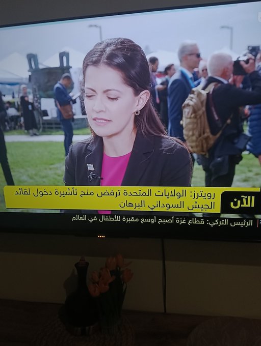 AmnaAein's tweet photo. حسب تقرير رويتر وعلي قناة اسكاي نيوز .. امريكا ترفض منح تأشيرة دخول للبرهان https://t.co/ka3qXKZ48z