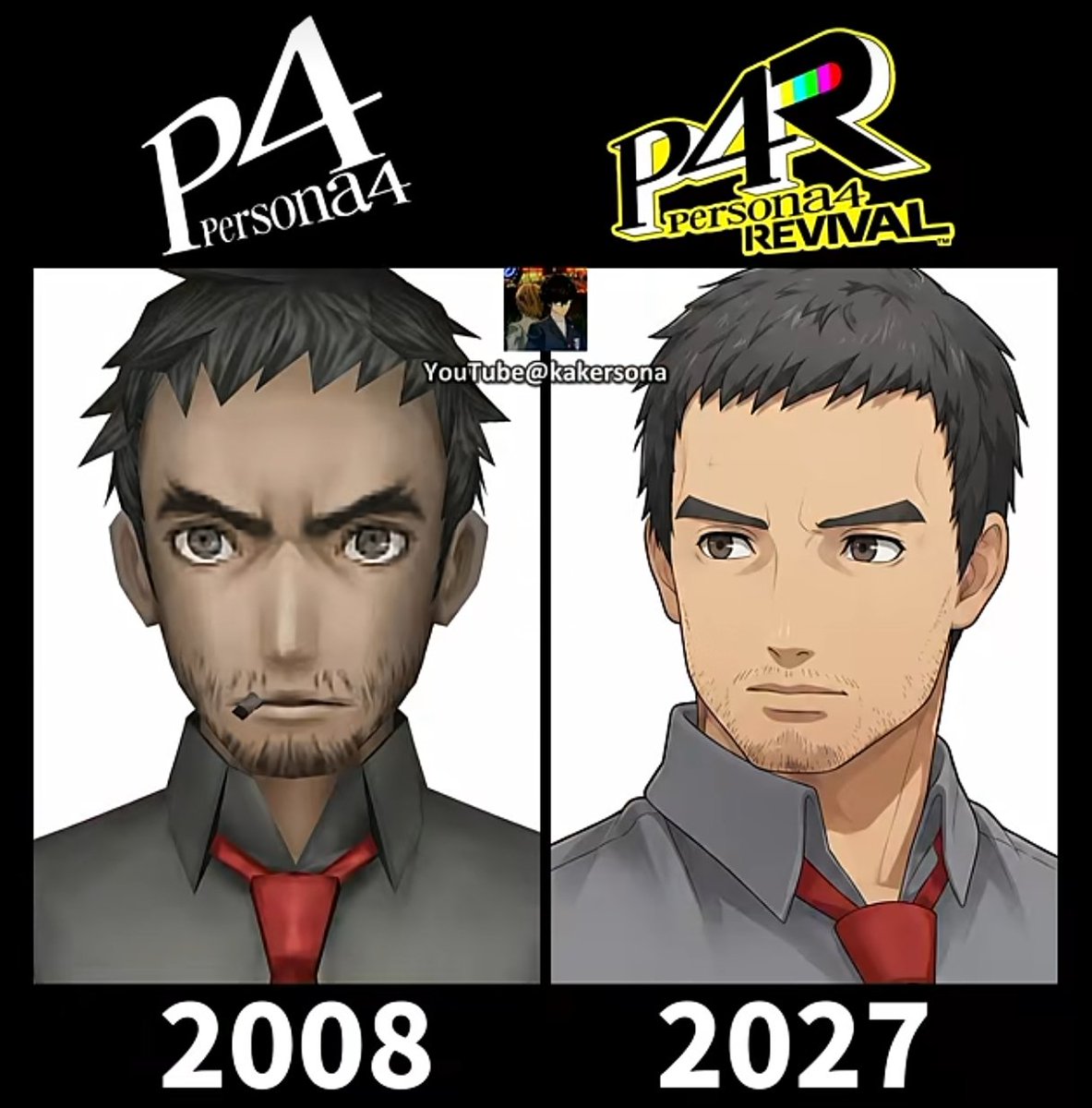 TheWesternCat's tweet photo. @tenshi913 I mean, these new models really save them from chop factory, like I never realized Dojima's face was that bad https://t.co/AHY2U3UHeT