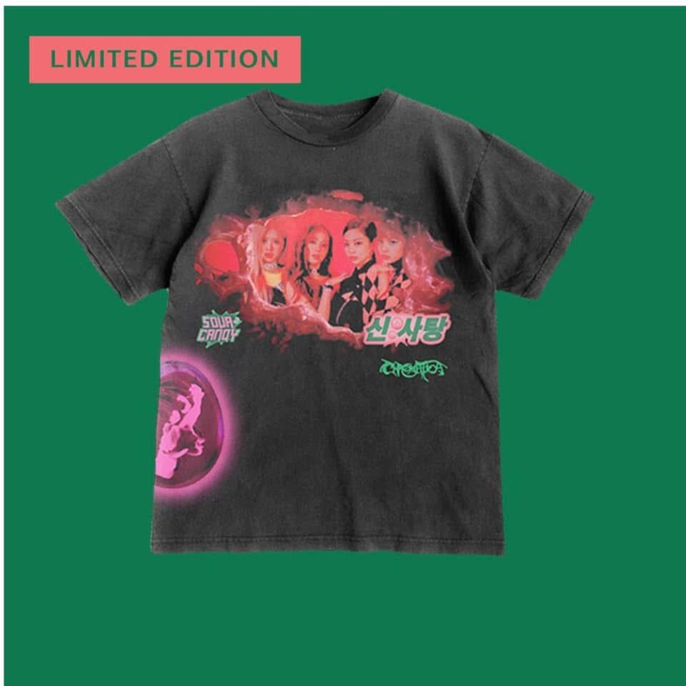 favgurlthings's tweet photo. BLACKPINK X LG T-SHIRT เสื้อ​ sour​ candy limited ของจริงสวยมากกก #ส่งต่อ​ 1290 รวมส่ง🖤💗

สนใจ​ DM​ ขอรูปเพิ่มได้ค่า

#ตลาดนัดบพ​  #ตลาดนัดblackpink https://t.co/iNCSgNZWup