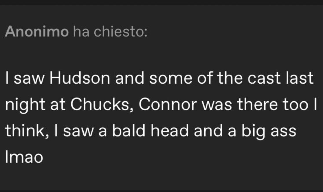 moontenwalk's tweet photo. "bald head and a big ass" yep that's connor https://t.co/6OWVB8VHAh