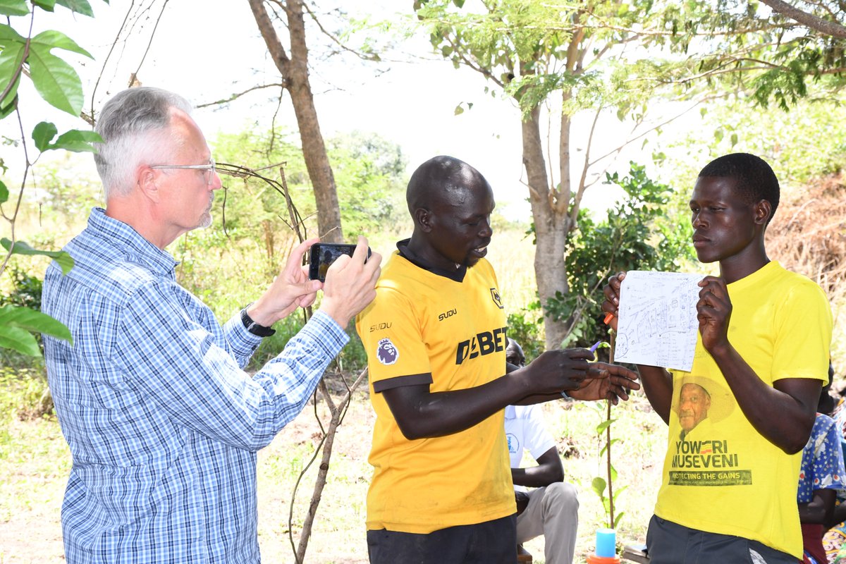 socadido's tweet photo. (4/5) 
The Country Manager of @ViAgroforestry Uganda, Henrik Häger Brundin, explained that the purpose of the visit was to help @ViAgroforestry in identifying gaps in project implementation, Partnership requirement while helping to strengthen the relationship, https://t.co/oE271mSErp