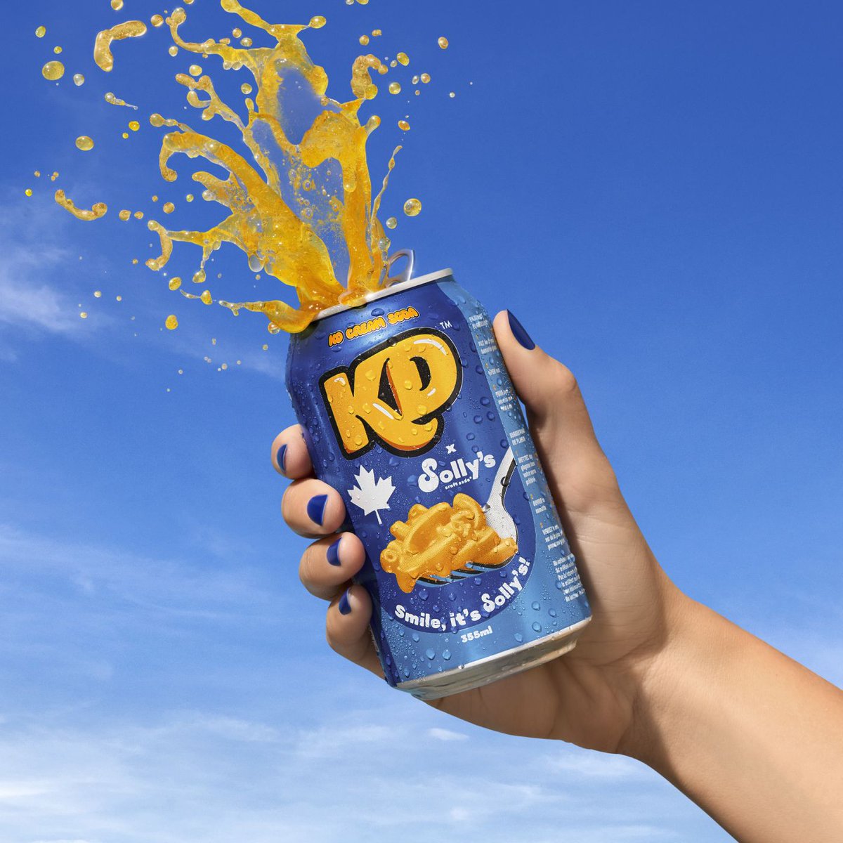 Dexerto's tweet photo. Kraft Dinner has turned its iconic mac &amp; cheese into a cream soda flavor

It's only available in Canada for a limited time https://t.co/X3OW0P6uVS