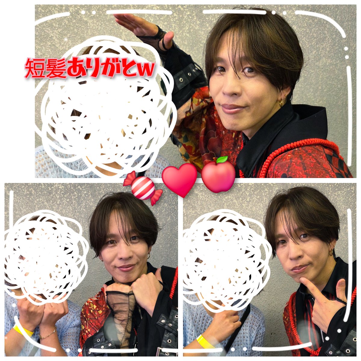 ramipasu_2's tweet photo. 毎回久し振りw毎度ながらイケメン～❤新しい髪色に気付いてくれる優男✨甘いマスクは直視できませんw明後日を向かせるビジュwありがとうございます👏🤣

#IBCまつり2026 #アイドルしか勝たん　#イケメン　#推し活　#キャンディボーイ https://t.co/dxDQR0vdrZ