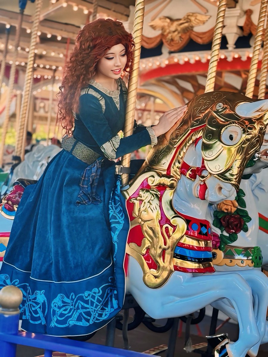 075_disney's tweet photo. 今年もメリダ仮装で馬に乗りたい

#Dハロ仮装 https://t.co/eC0YriGEcw