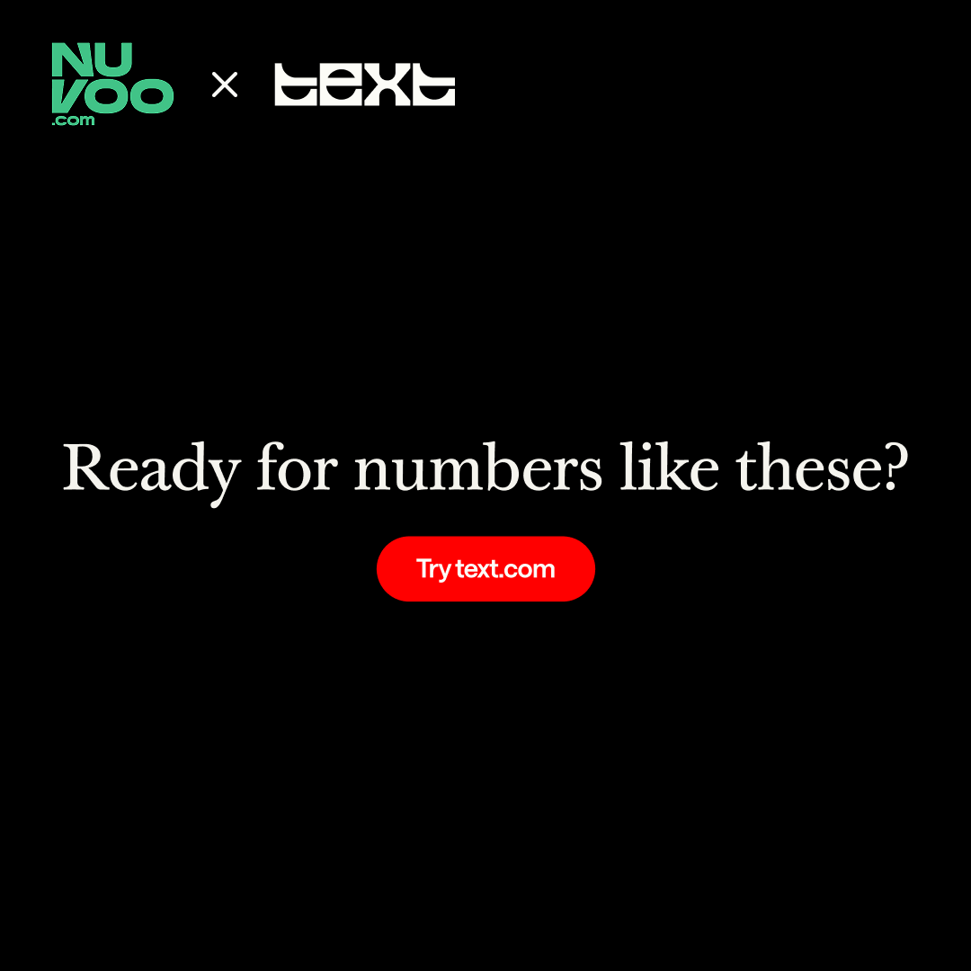 Text_HQ's tweet photo. Nuvoo grew AI Agent sales by 432% in just four months, and now 70% of their chat sales close without a human ever stepping in. https://t.co/haZDthWO6x