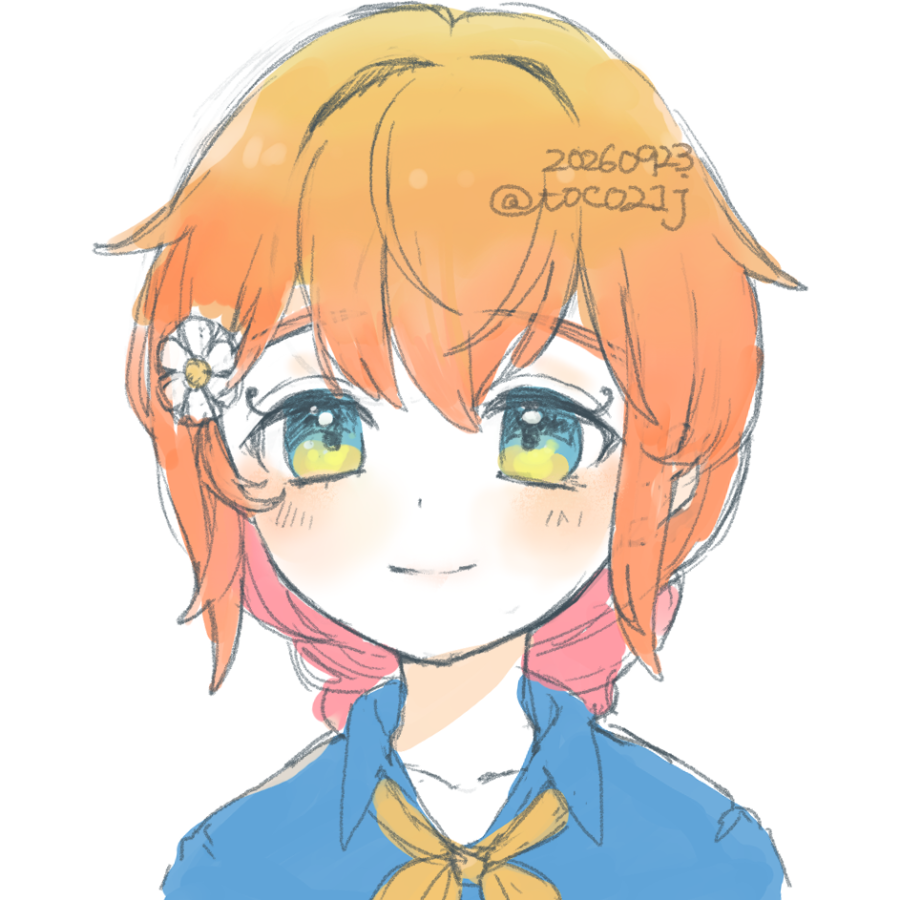 toco_21j's tweet photo. 自機主♀練習 花みつあみがかわいすぎる〜 https://t.co/rzuLmRvo6t