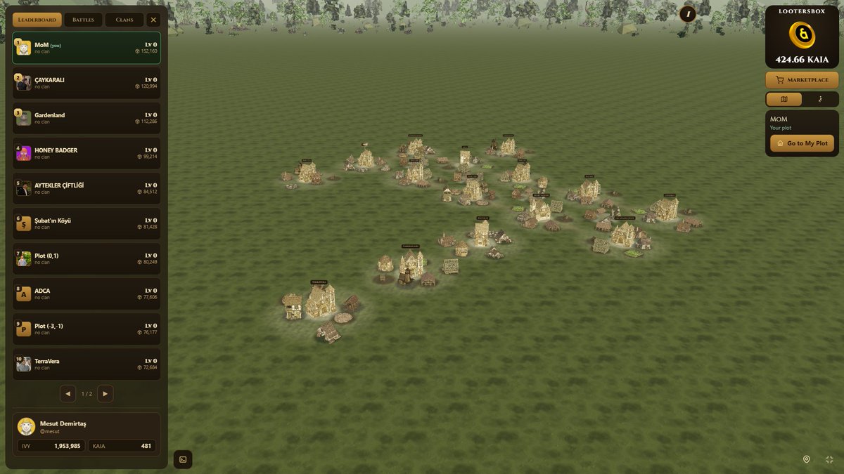 ivylive_app's tweet photo. What if your village could earn you real kaia:native? 👀

🌾 Buy land &amp; build
⚒️ Produce resources
🛡️ Train farmers &amp; guards
🤝 Form a clan
⚔️ Raid other villages
Win → take your share of the treasure 💰
Looters: 100% on-chain.

https://t.co/zsWSeva0wC https://t.co/STZrWViBUR