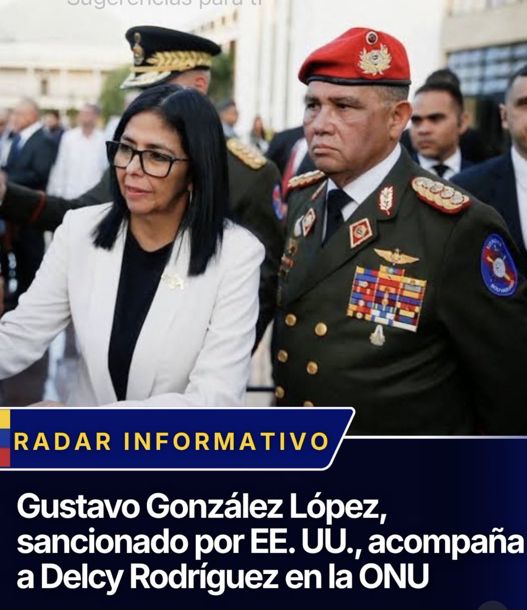 Pura_Miel's tweet photo. #ElCinismoDeEstaTalibana 
#NoTieneLimites 

Sabemos que la ONU está en un lugar NEUTRAL pero llevar con ella a este delincuente torturador asesino es retarlos a ustedes @realDonaldTrump 
@marcorubio @SecRubio @RepMariaSalazar @Potus45 @usembassyve y de burla también, son los mismos destructores de nuestra Democracia y Libertad