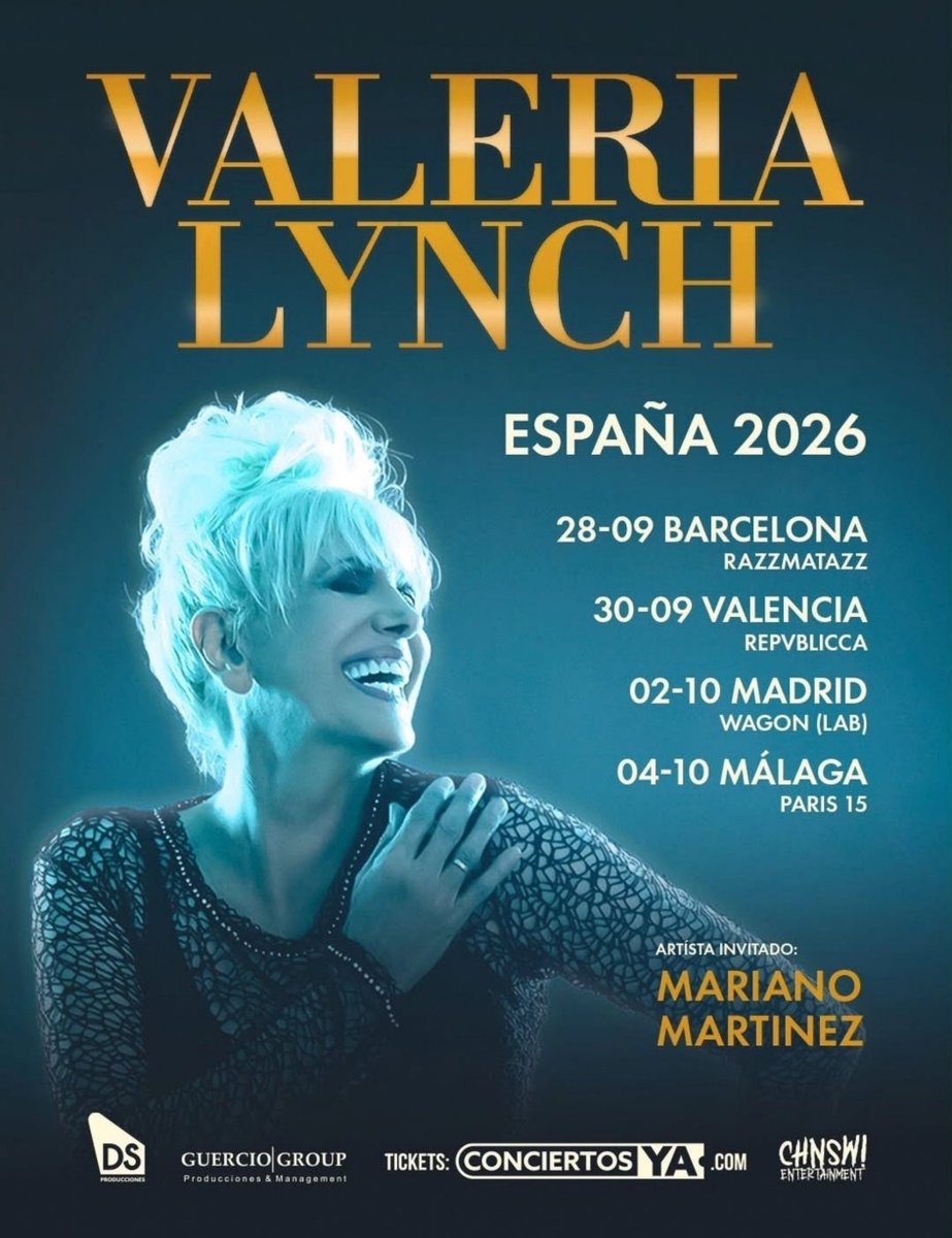 hanka_kauf's tweet photo. Solo faltan 5 días para la gira por España 🇪🇦  Que feliz estoy por tenerte en Europa, esto fue mi gran sueño 🥹 Nos vemos @valerialynch ❤️ https://t.co/owtJAHbXdf