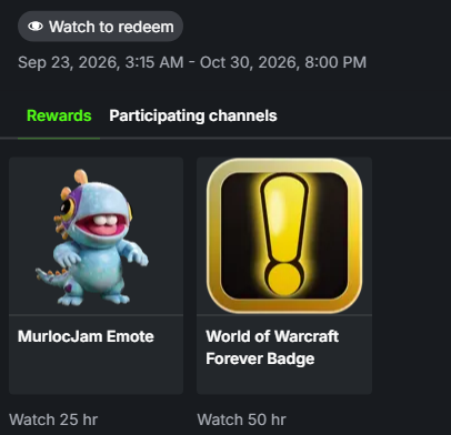 trashesxo's tweet photo. Just dropped on kick! Watch World of Warcraft:Forever Streamers to get the new badge and emote!! 💚💚 https://t.co/qPVxshASyi