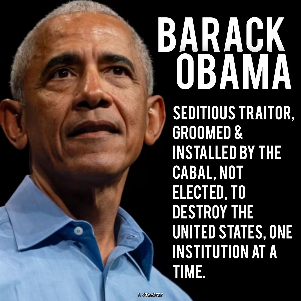 TheSCIF's tweet photo. All roads lead to Obama. https://t.co/wPbZheMlMK