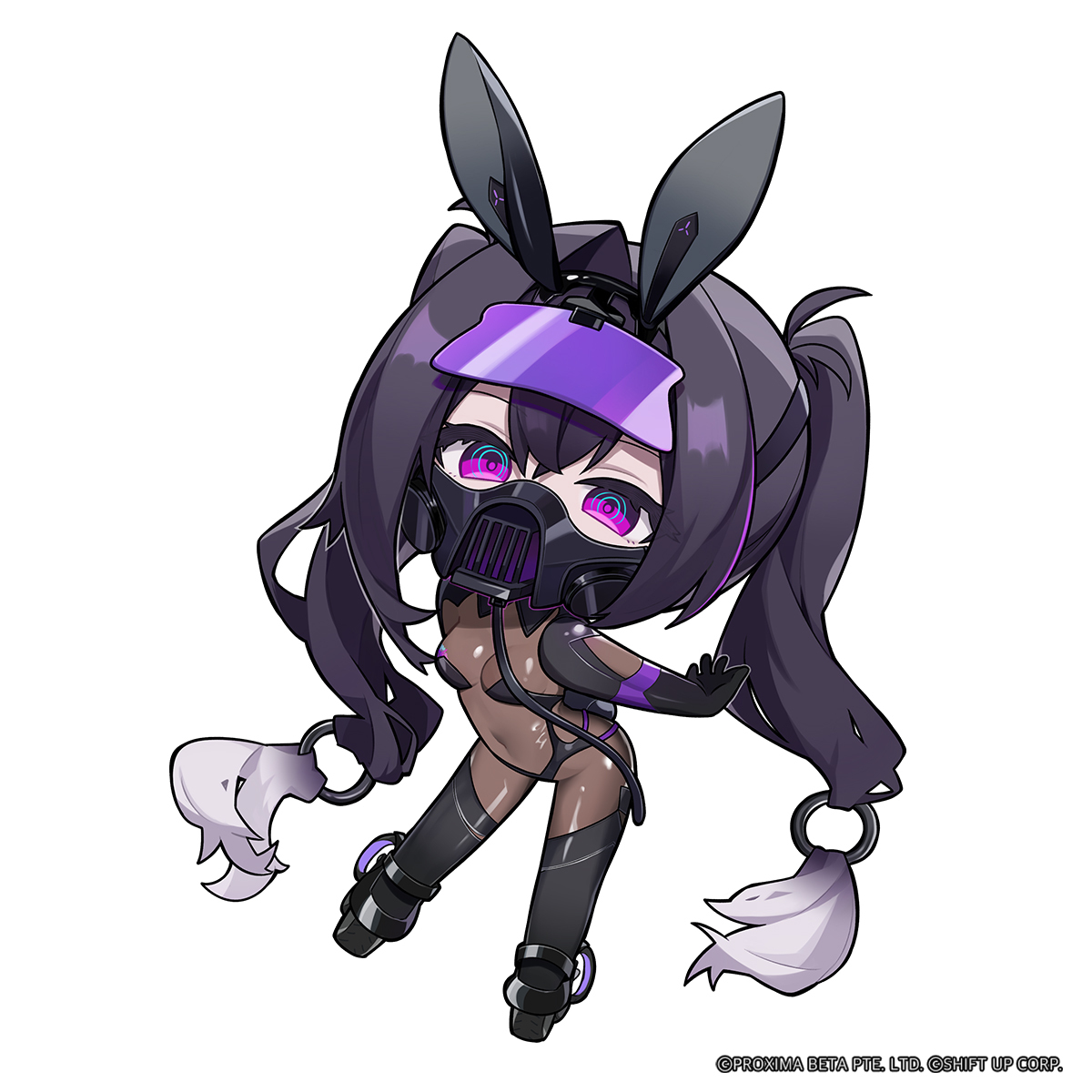 NIKKE_en's tweet photo. 【Avatar Distribution】

Commanders, thank you for your continued support!

We have prepared the SD Avatar of Sin: Swift Bunny for your use!💜

Don’t forget to set it as your profile picture and enjoy the fun! ✨

Please continue to support「GODDESS OF VICTORY: NIKKE」!

#SinSwiftBunny