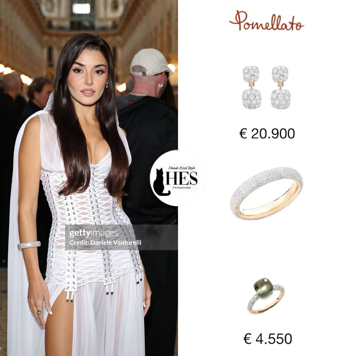 HandeErcelStyle's tweet photo. SEPTEMBER 22 : Hande Erçel attended  Vogue World 2026 as a special guest of @vogueturkiye held at the Galleria Vittorio Emanuele II in Milan,Italy 🇮🇹🦢✨

Styled by @/dannistylist ✨

All the info here 🔻

#HandeErçelXVogueWorld #HandeErçel #VogueWorld #MFW #HandeErçelStyle https://t.co/LxWn9WOQDd