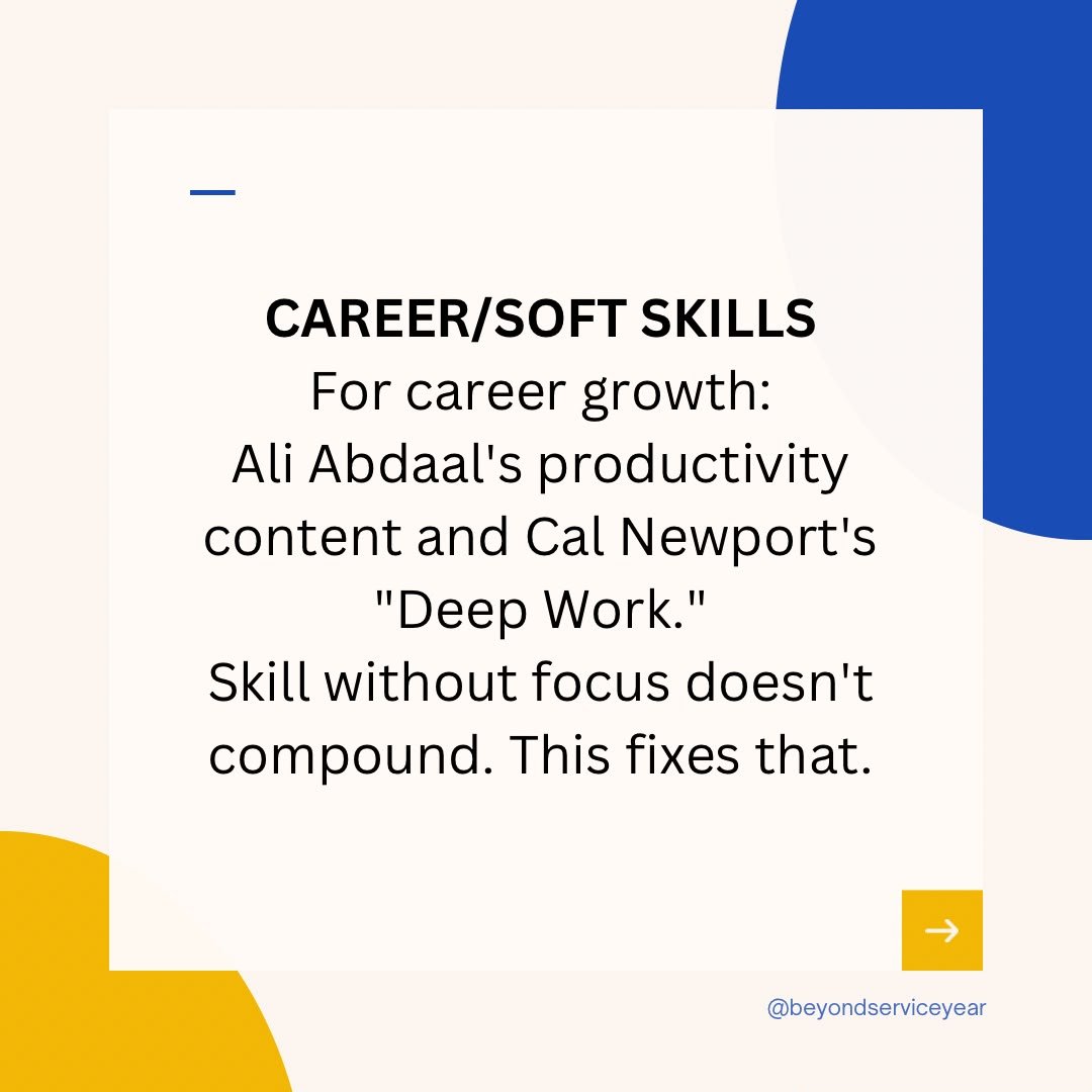 BSYNigeria's tweet photo. Which skill have you been meaning to get serious about, instead of just admiring from a distance? Tell us below.

#BSY #BSY2026 #BeyondServiceYear https://t.co/t4jLKL4YTK