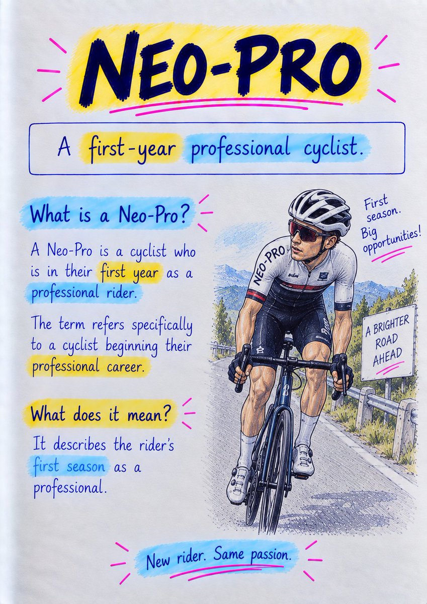 domeslyride's tweet photo. 🌐 https://t.co/8y7sYegXS6

🚴 Cycling has its own language.

Know the terms. Understand the race. Follow the tactics. Ride with more context.

Here’s a simple visual guide to get you started.

#Cycling #RoadCycling #CyclingTips https://t.co/yqhM6GPxvK