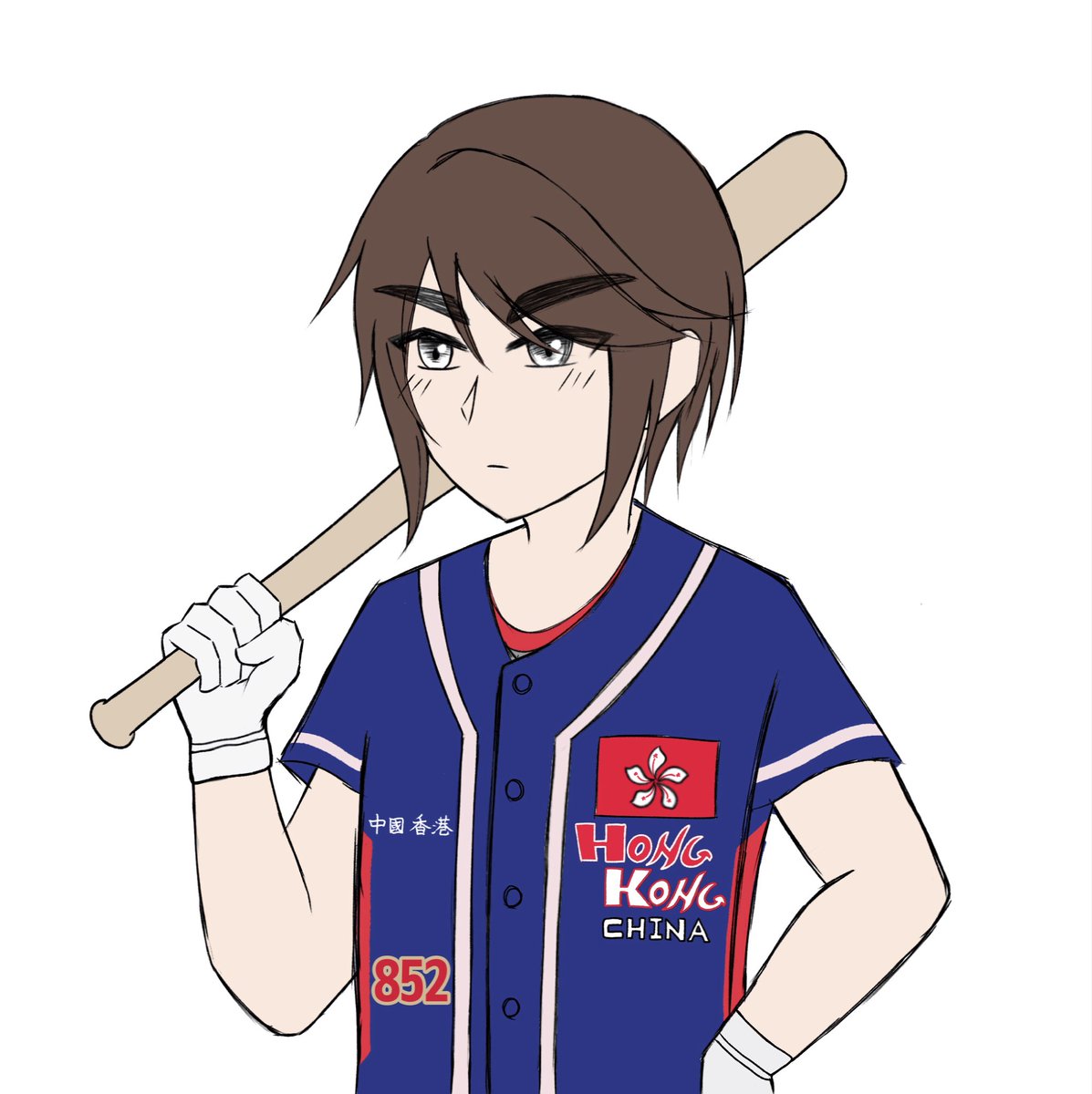 minato_852's tweet photo. 落書き
香くんに⚾️香コン代表のユニを着せてみたかっただけです
例の有名俳優さんの出場が話題になっていたので…… https://t.co/OLoaQ1WwdR