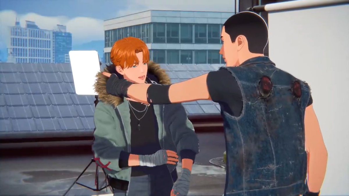 ionexiu's tweet photo. The teaser was fun and all but am i the only one who's heart hurts a bit every time Wooyeon's clipped wings is sighted 😭🤧 https://t.co/gxZMHV528Z