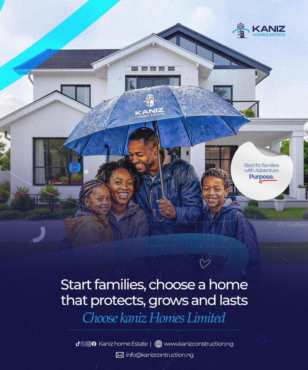 graphics49425's tweet photo. "Rate my visual design from 1-10"🔥

Kaniz homes estates flyer
I deliver design solutions that speak Brands that sell ✍️✅ 

#chatmeup
#visualdesigner
#letscreate📈✅ https://t.co/eJHtCttKsd