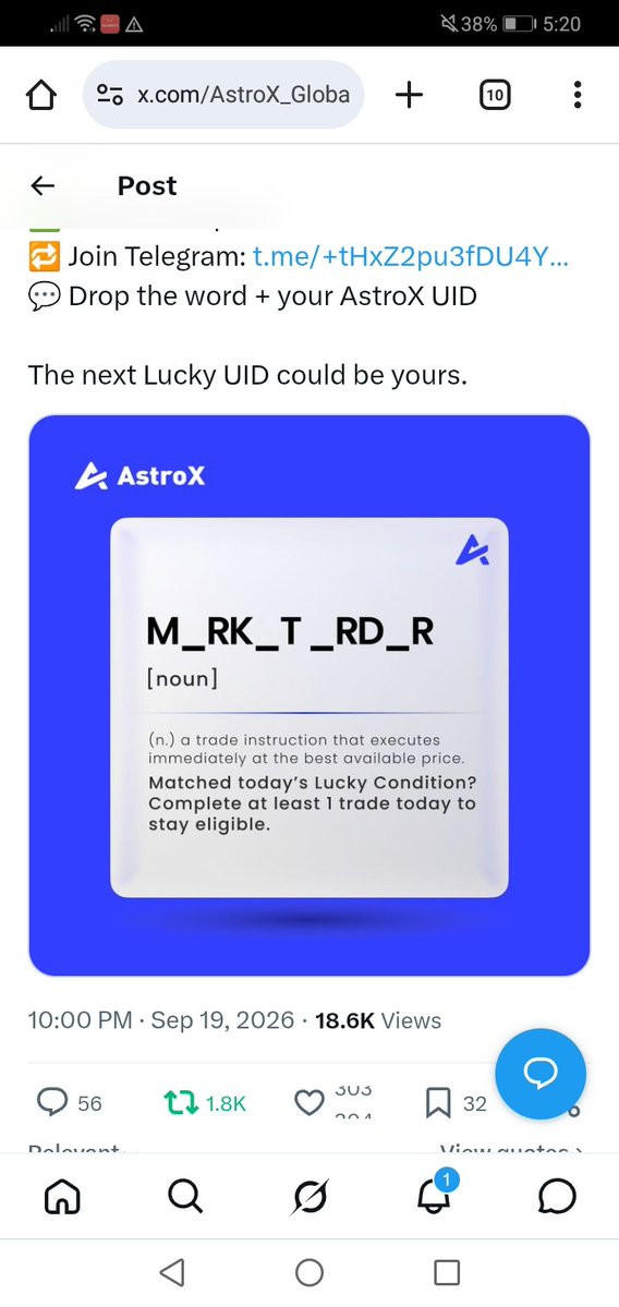chizzywinx's tweet photo. @YunaaTalkCrypto @AstroX_Global https://t.co/iMVSZhRvbf