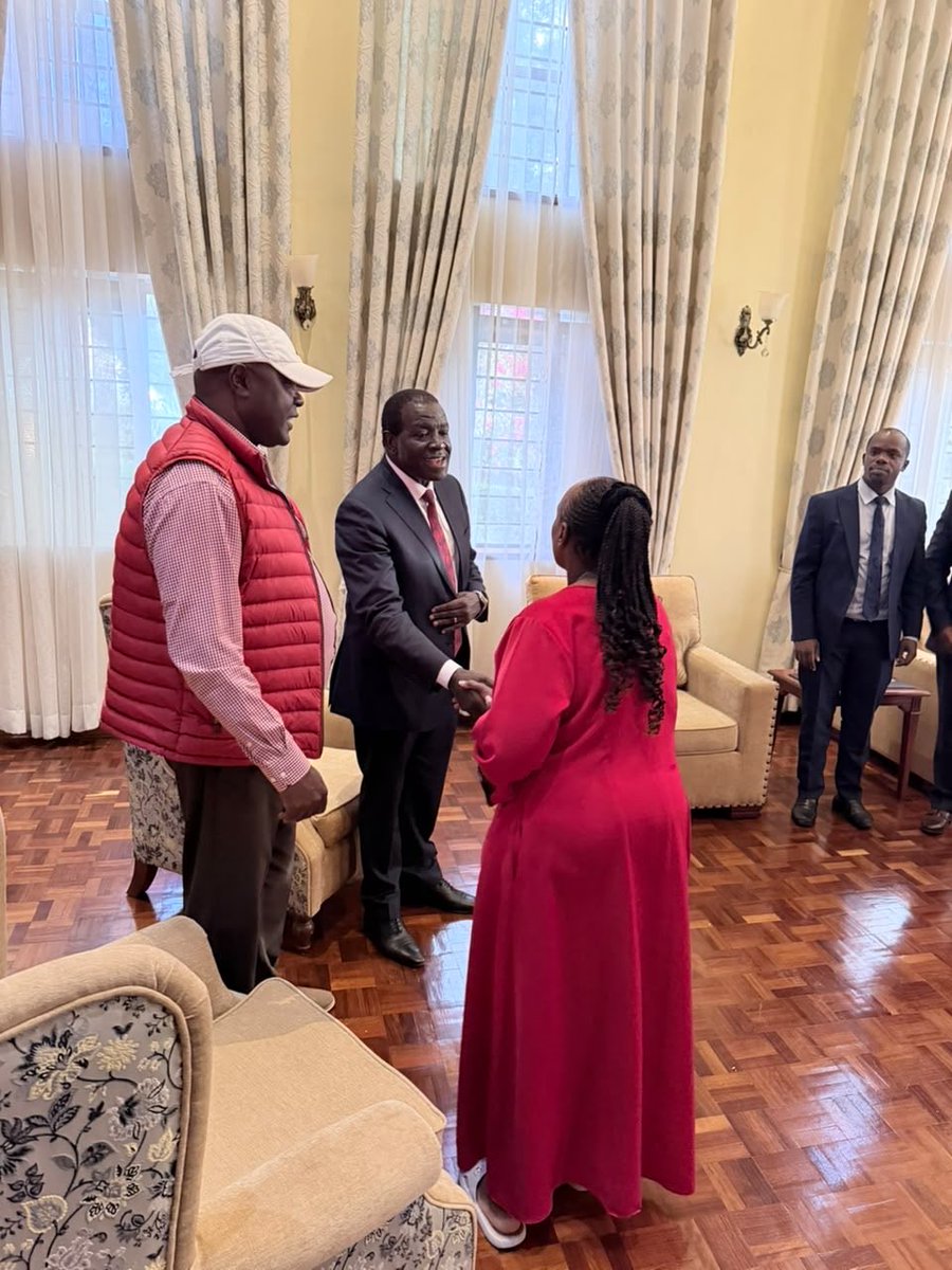 shadrack_mose's tweet photo. Last evening, I joined the family of the chairperson of the Public Service Commission (PSC), Hon. Francis Meja at their home in Kajiado County to console them following the demise of their matriarch, Mama Grace Sandi Tianoi Ene Meja. 

My prayers are with the family during this difficult period.