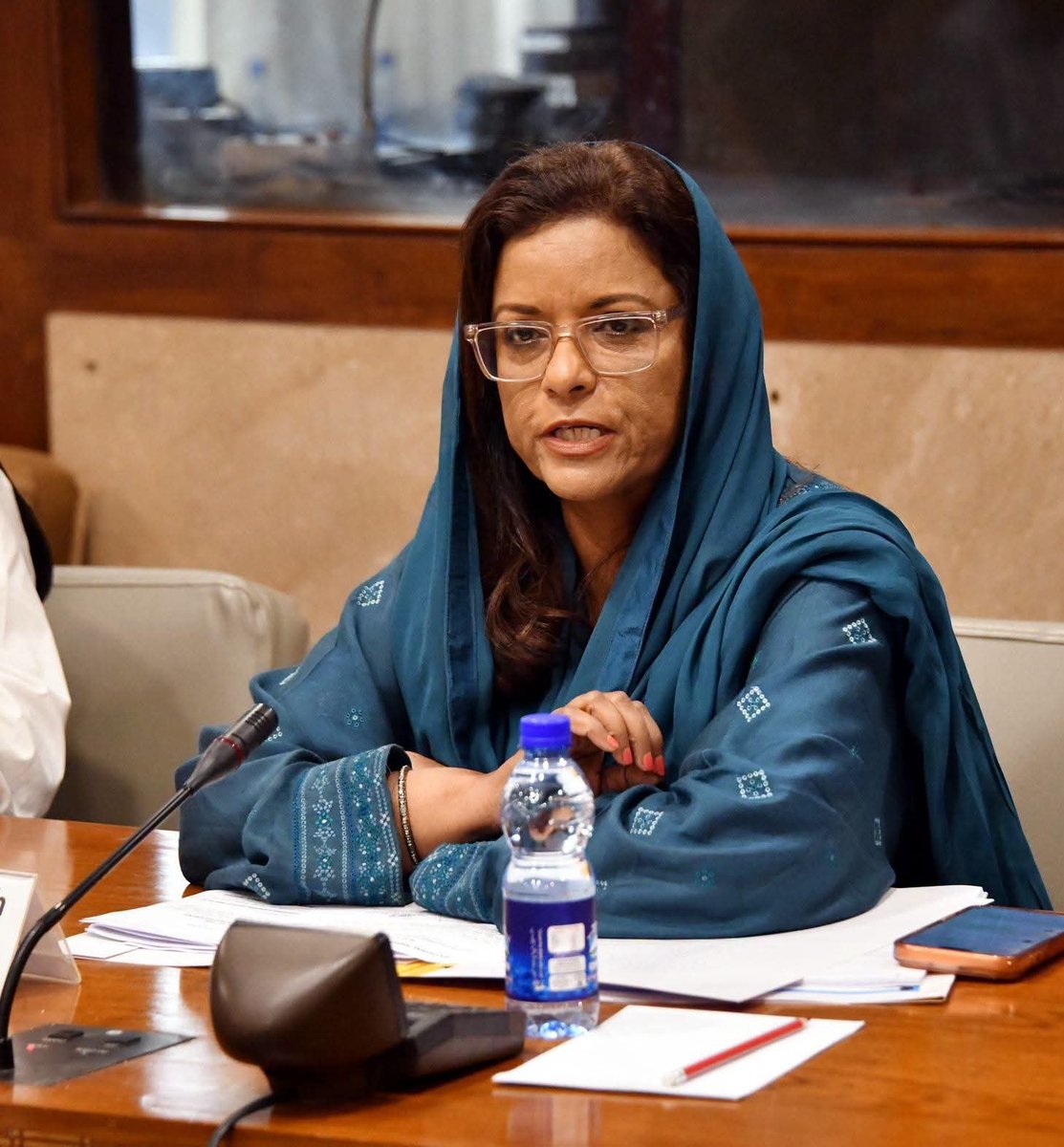 PPPMNA_NA202's tweet photo. The National Assembly Special Committee on Gender Mainstreaming met today under the Chairpersonship of Dr. Nafisa Shah , MNA at Parliament House, Islamabad.
#NACommittee 

MNA Dr Nafisa Shah NA-202 Khairpur Mir's
@BBhuttoZardari @AseefaBZ https://t.co/2nFpYitEcu