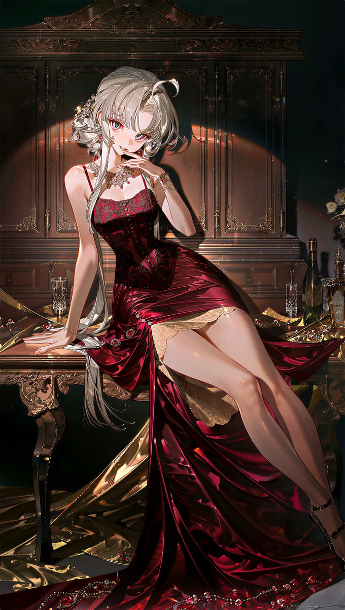 X_GENY's tweet photo. 🍷Carlotta  
#PixAI #PixAITsubakiV3 #WutheringWaves https://t.co/0P3tFhF0XK