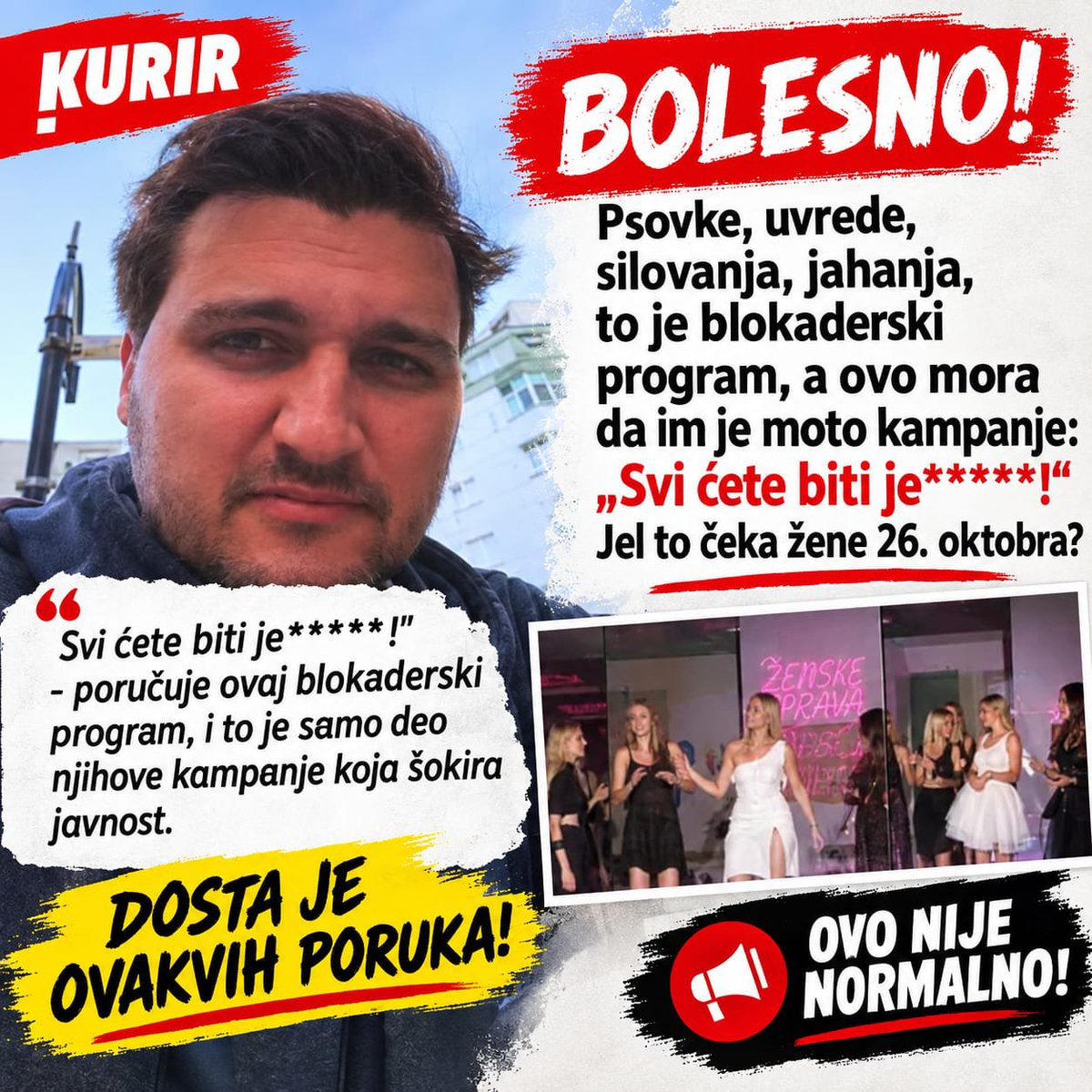 maticeva88's tweet photo. Ovo bolje da je majka abortirala!!!
#blokaderskozlo #aleksandarvučić https://t.co/iWsvudSHGf