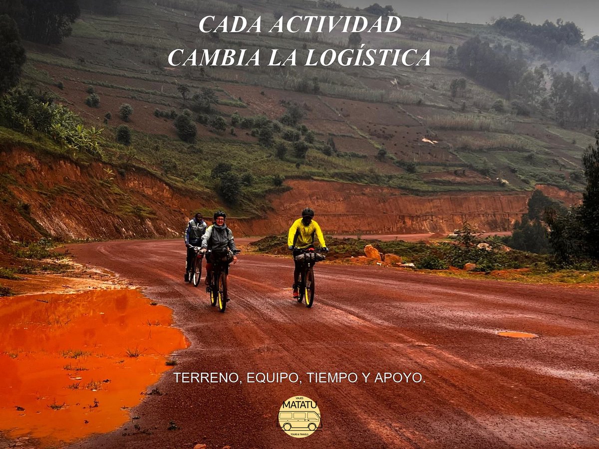 Viajesmatatu's tweet photo. Una preferencia del viajero debe convertirse en decisiones concretas. Si quiere bicicleta: duración, terreno, equipo, apoyo y encaje con el día. Diseñar a medida es resolver esos detalles antes de confirmar la ruta. #ViajesAMedida #Uganda https://t.co/JzCUXmD5Yx