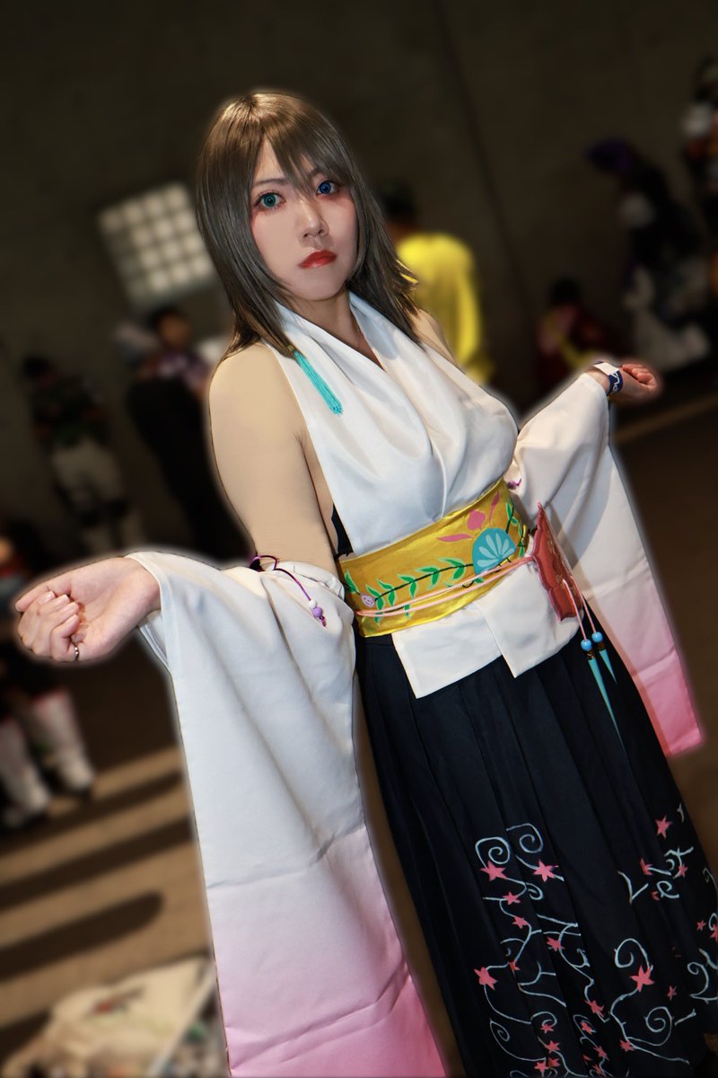 Anago__Forever's tweet photo. ⚠️Cosplay
FINAL FANTASY X FF10 

なんと、アーロンさんに
ガードして頂きました…！

ユウナ
アーロン Can様(@CAN_NIKKE)
Photo 東秀ナパール様(@napal398)

#TGS2026
#TGSコスプレ https://t.co/YfTOty91ni