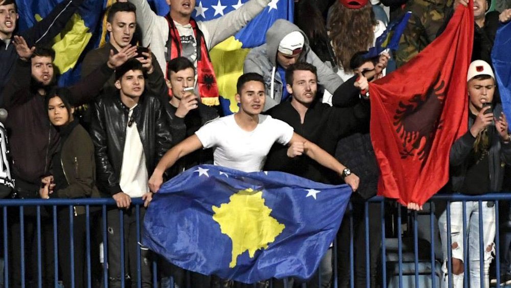 FootballKosovo's tweet photo. 1 day left … ⏳🇽🇰🇮🇪

#KOSIRE https://t.co/DuLaAwxac7
