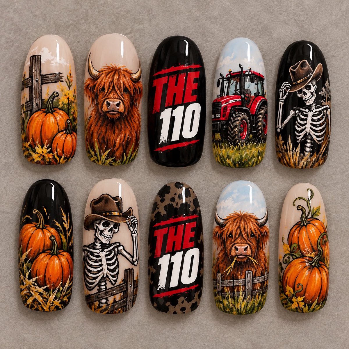 millielw_15's tweet photo. The 110 farm nail art👏👏👏@Syndicate https://t.co/1pCH2aa2QT