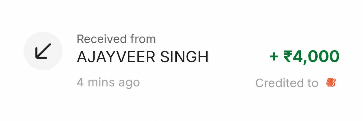 avgTrollguy's tweet photo. got ₹4k from @Jayrathore9068 apparently he’s a good guy😭🤝 he’ll return your money too... trust the process https://t.co/LZJyCBhPEy