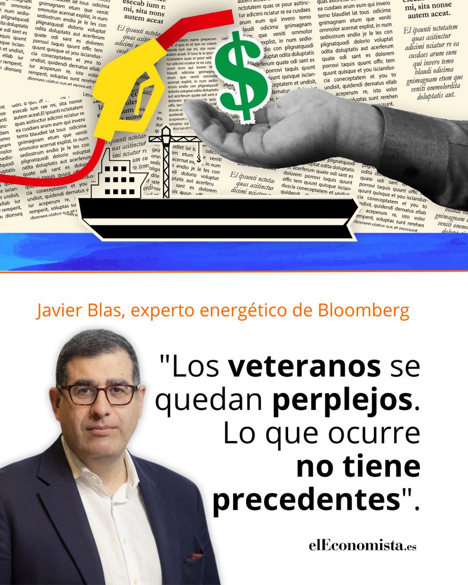 elEconomistaes's tweet photo. 💲 Enviar crudo en superpetrolero ya cuesta 63 millones de dólares por viaje: récord de 1,1 millones de dólares al día.

🚢 Con fletes disparados y rutas colapsadas, ¿qué capacidad real tiene la economía mundial de esquivar este golpe? Te contamos todos los detalles: https://t.co/G3Bhtap60I