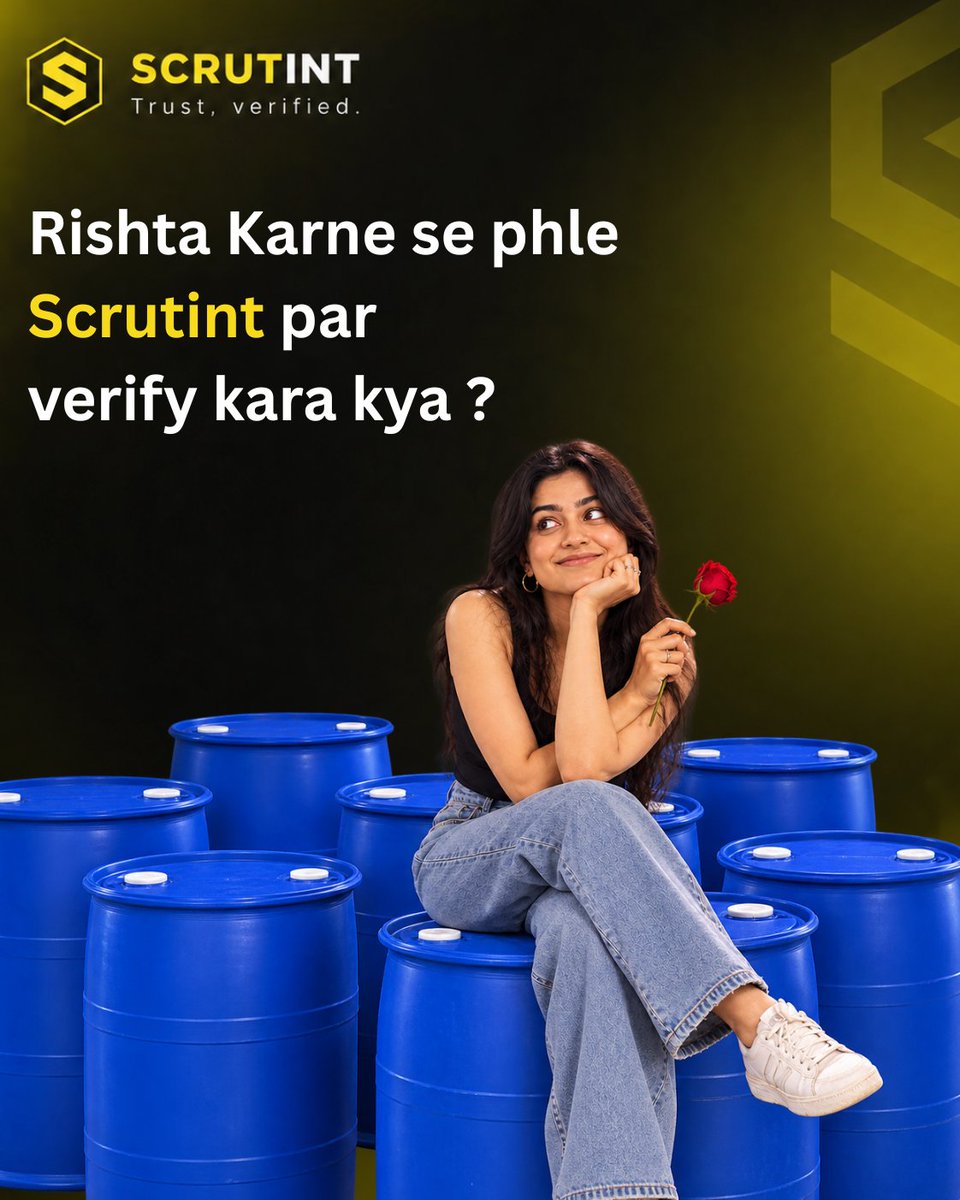 ScrutINT's tweet photo. Rishta pakka karne se pehle… Scrutint Kiya Kya? Sirf profile aur photos dekhkar nahi, rishta final karne se pehle background aur identity verify karna bhi zaroori hai.
SCRUTINT KRAO AUR RAHO CHAIN SE.
#Scrutint #RishtaPakka #matrimonialverification #BackgroundVerification https://t.co/DejWAUdVYv