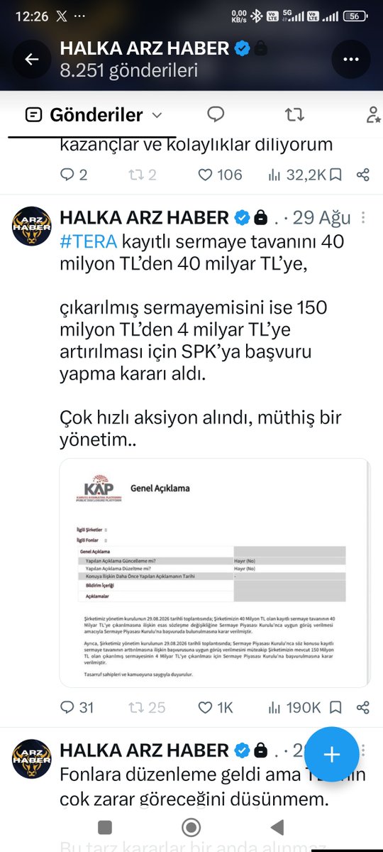 olmez51's tweet photo. @yusufbenli_yb hocam çok iyi hatırlıyorum ama kontrol edeyim dedim tam pusula ters döndü çıkışlar başladı sosyal medyada bir çok borsa fenomeni tera çığırtkanlığı yapmaya başladı aslında sosyal medyada aynı anda yapılan paylaşımlar ne olduğunu biliyor ama bu kadarını beklemiyordum 
@spkgovtr https://t.co/tZdKNIvXji